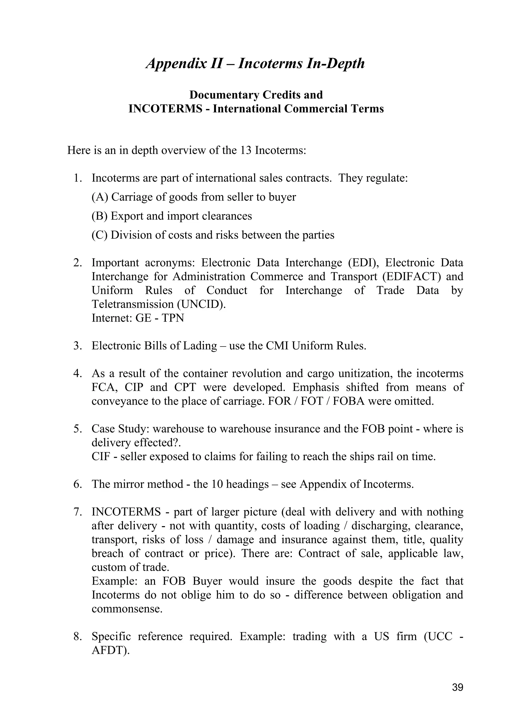 The Exporter's Handbook