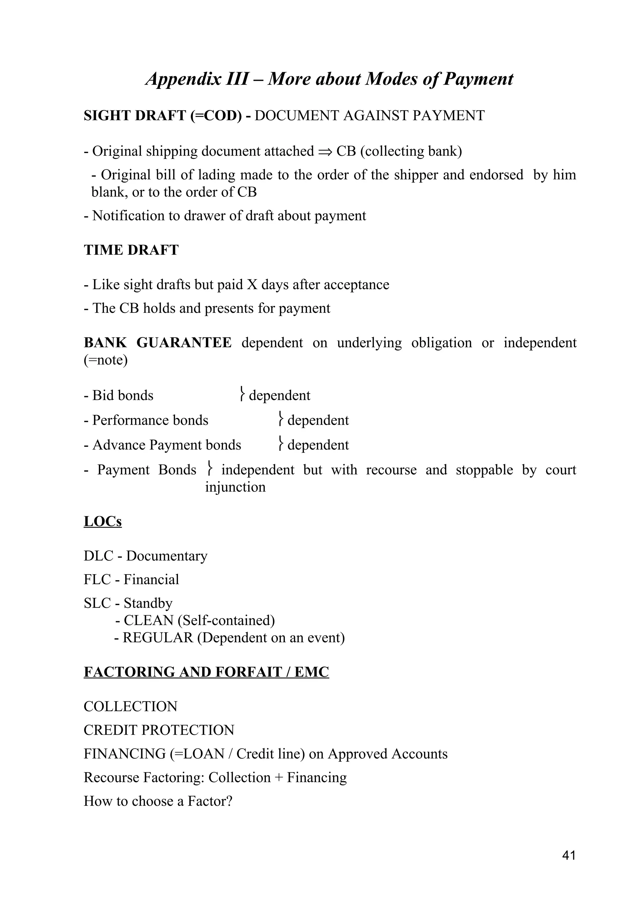 The Exporter's Handbook