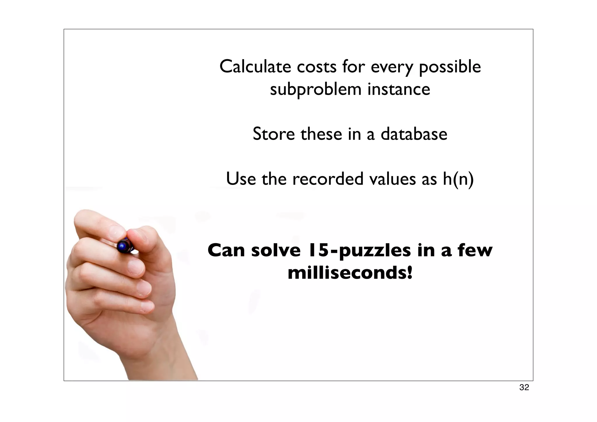 Finding Paths in Large Spaces - A* and Hierarchical A*