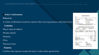 Comprehensive Guide to Export Process and Documentation | PPTX