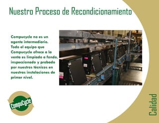 2IUHFHPRV XQLFDPHQWH HTXLSRV GH SULPHU QLYHO




                                                                              Calidad
 