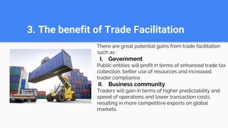 Trade facilitation - Import &Export | PDF