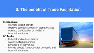 Trade facilitation - Import &Export | PDF