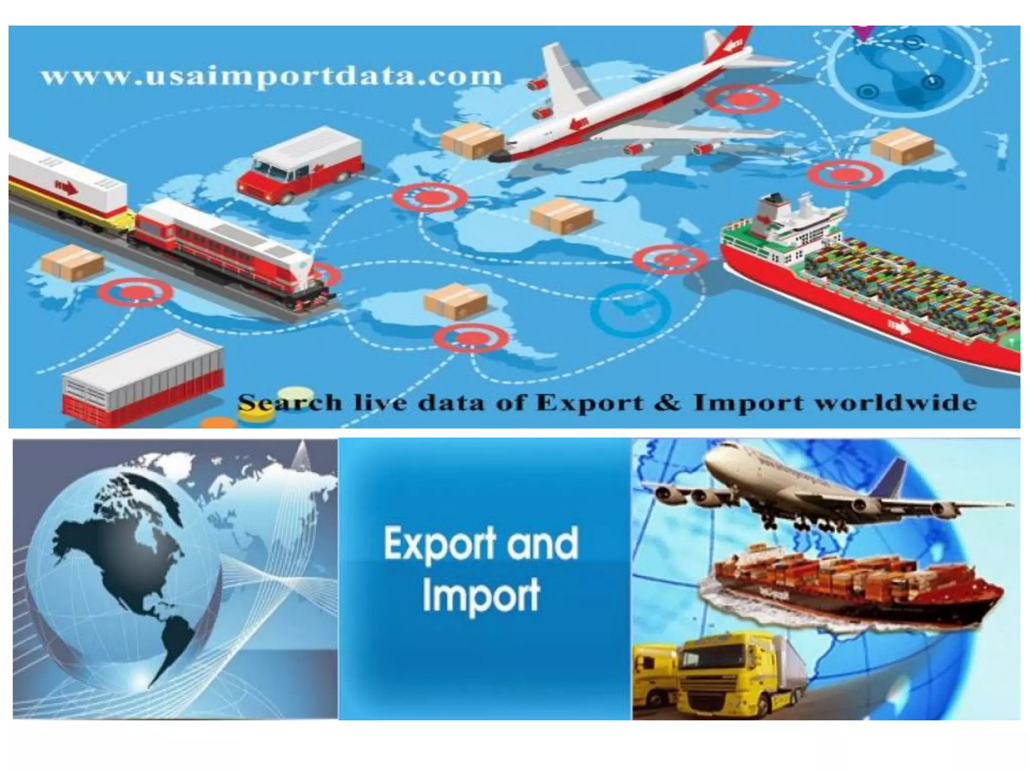 Export import shipment data