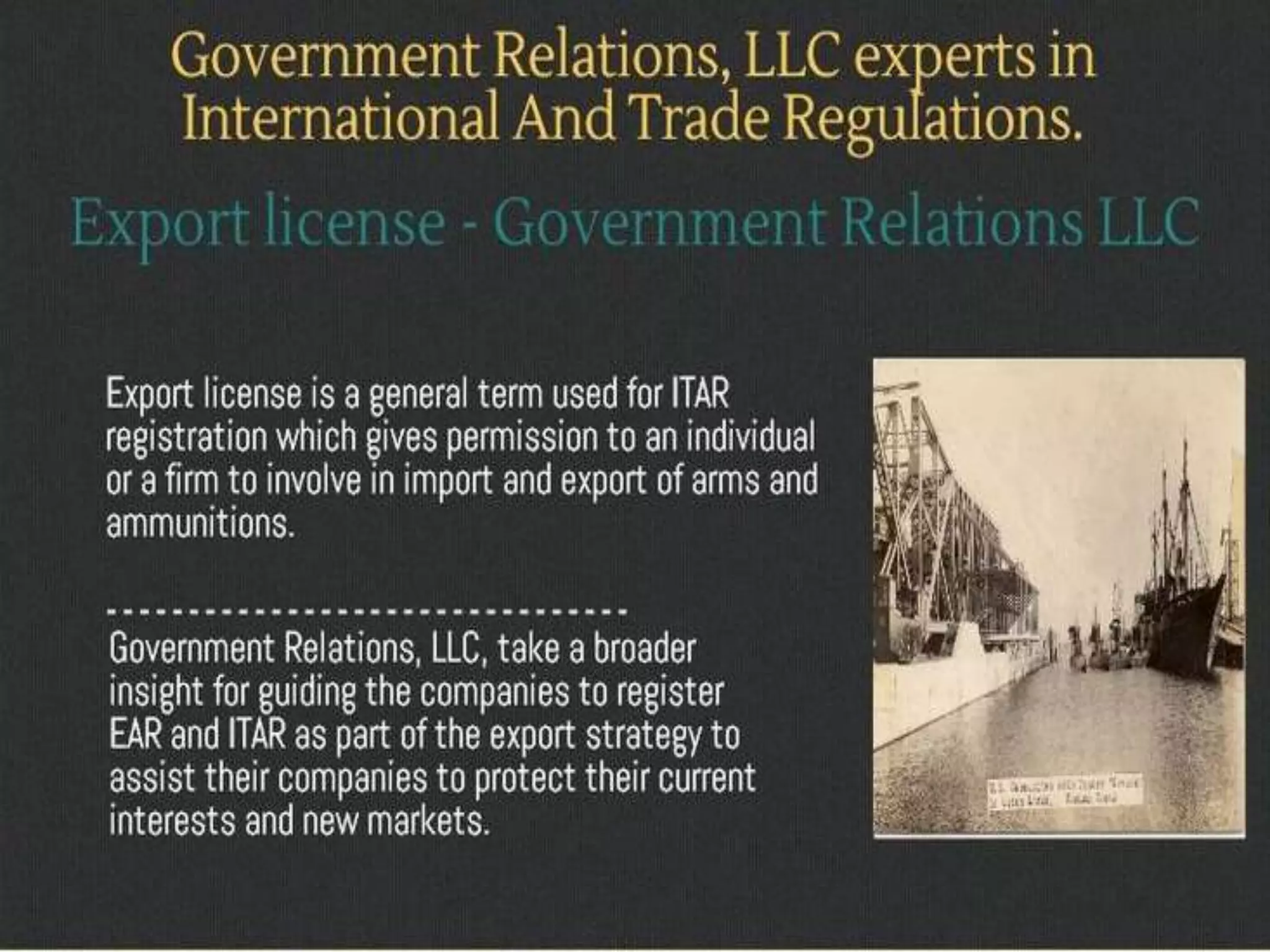 Export License