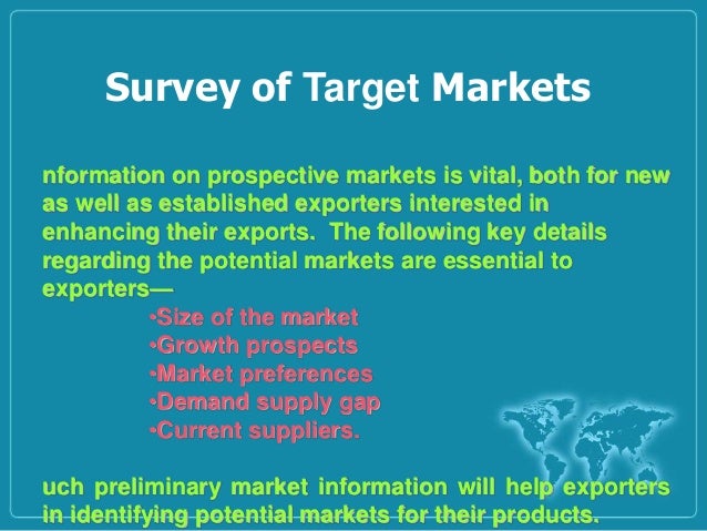 export marketing meaning