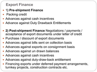 Export procedures for agro based products | PPTX