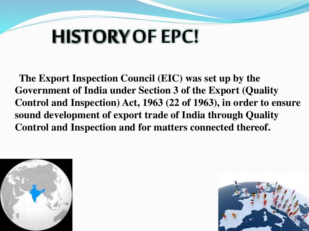Export promotion council