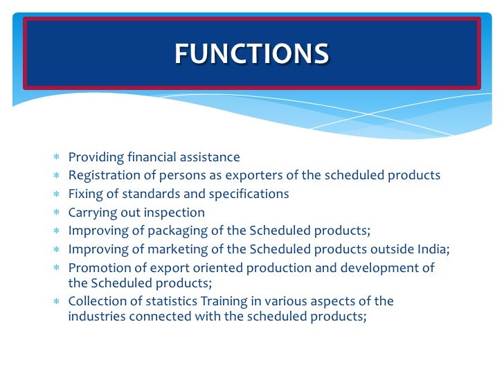 Export promotion council of india