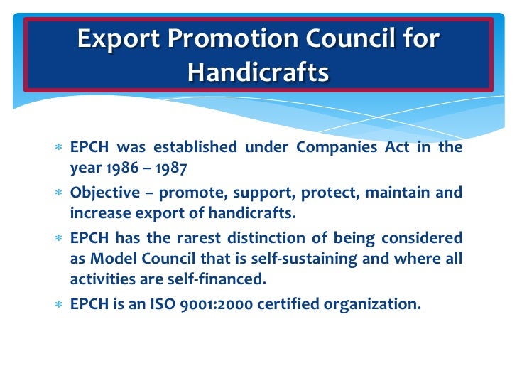 Export promotion council of india