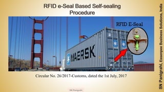 Circular No. 26/2017-Customs, dated the 1st July, 2017
SN Panigrahi
 