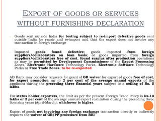Exports regulations (1) | PPTX