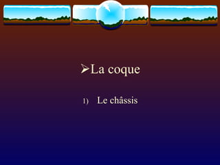 La coque Le châssis 