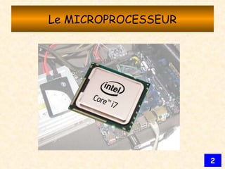 Le MICROPROCESSEUR 