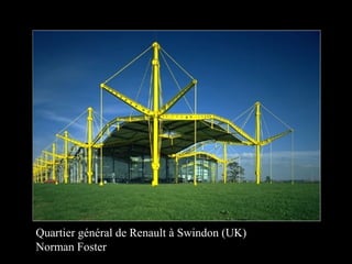 Quartier général de Renault à Swindon (UK) 
Norman Foster 
 