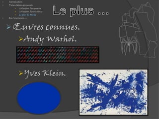 Présentation du musée