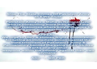 Exposed Pakistan Army 3