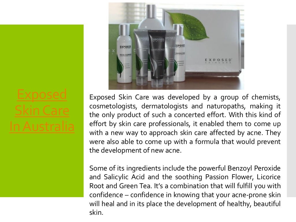 Exposed Skin Care Australia Exposed Skin Care Australia