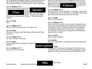 Cabinet
        Speaker
Chair




          Interruption




              MPs
 