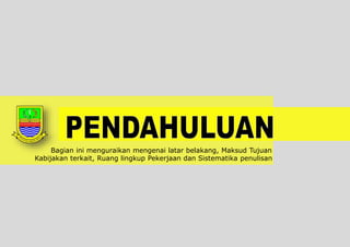 Usulan Rtbl Expose lapdul rtbl cbd cikarang pusat bekasi 2014 | PPTX