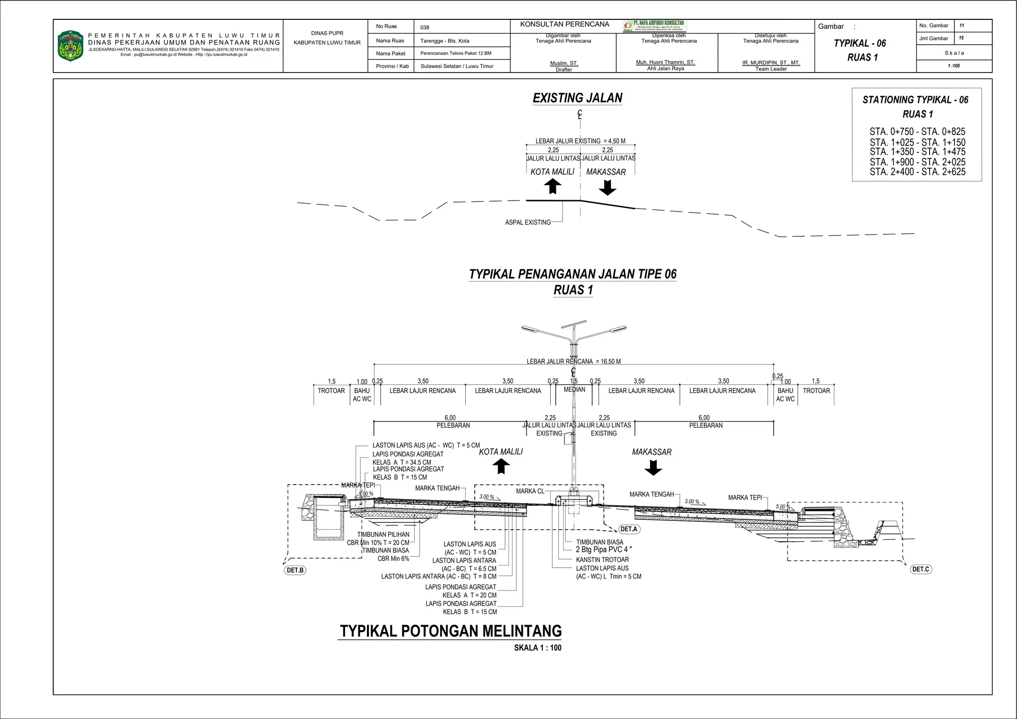 EXPOSE PERENCANAAN PAKET 12 BM REVisi baru | PDF