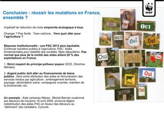 Expose wwf agriculture
