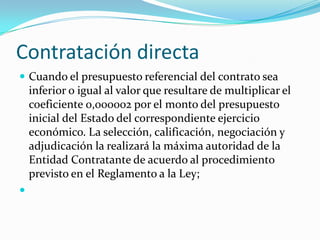 SUBASTA INVERSA ELECTRONICALos beneficios de esta herramienta son: Importantes ahorros por reducción de precio como resultado de la subasta inversa; Sensible disminución de tiempo del proceso contractual; Confidencialidad garantizada entre los participantes; Adjudicación inmediata; Documentación que transparenta el proceso.