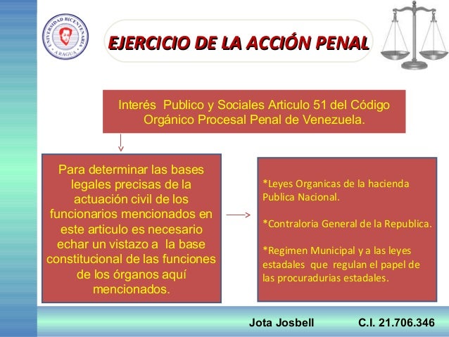 ejercicio de la accion penal