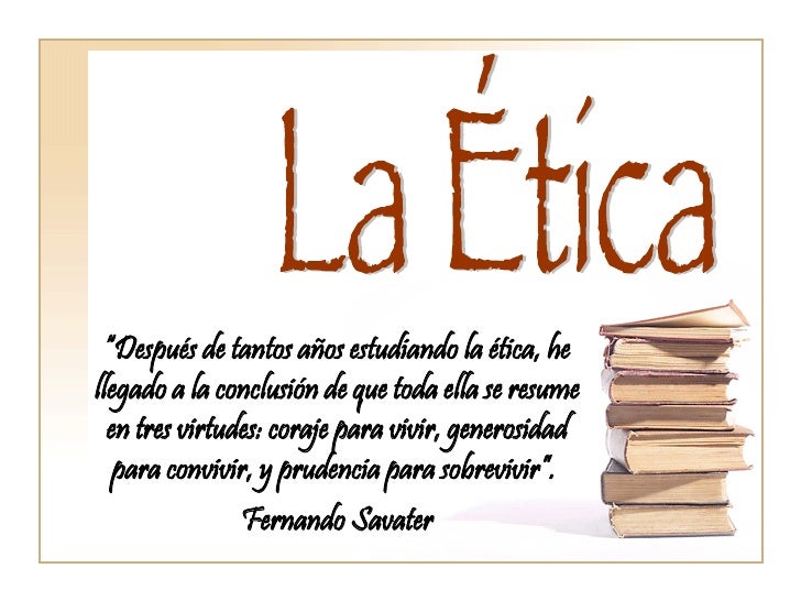 ExposicióN Etica