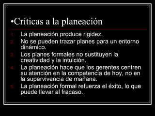Exposición fundamentos de la planeación | PPT