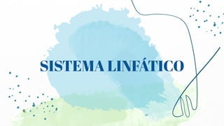 SISTEMA LINFÁTICO
 