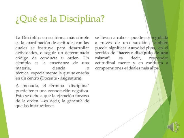 Importancia de la Disciplina y Respeto en la Educación