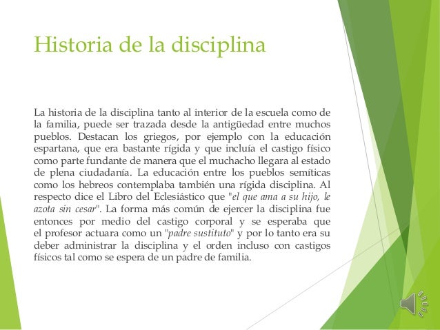 Importancia de la Disciplina y Respeto en la Educación