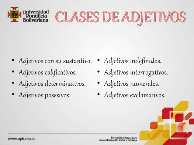 Adjetivos