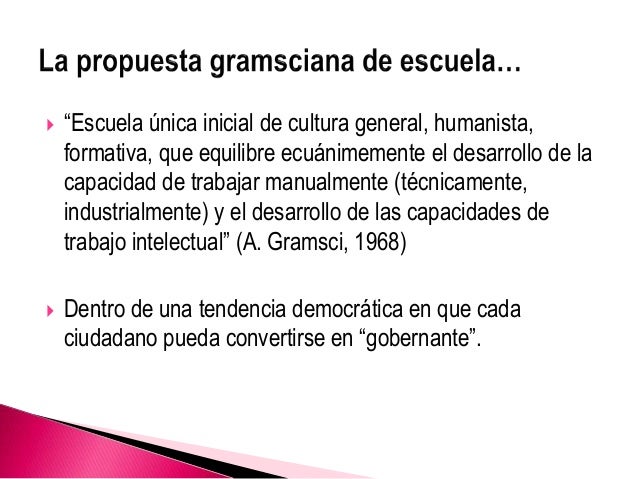 Exposición antonio gramsci