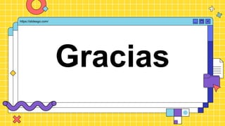 Gracias
https://slidesgo.com/
 