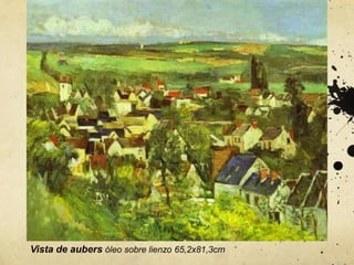 Vista de aubers óleo sobre lienzo 65,2x81,3cm