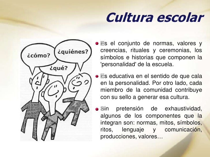 Cultura escolar