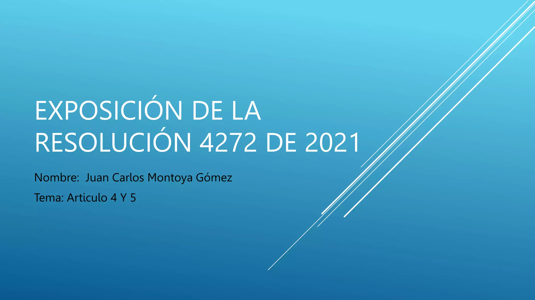Resolución 4272: Programa de trabajo en alturas | PPT