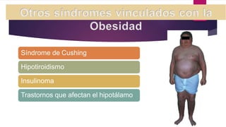 Síndrome de Cushing
Hipotiroidismo
Insulinoma
Trastornos que afectan el hipotálamo
 