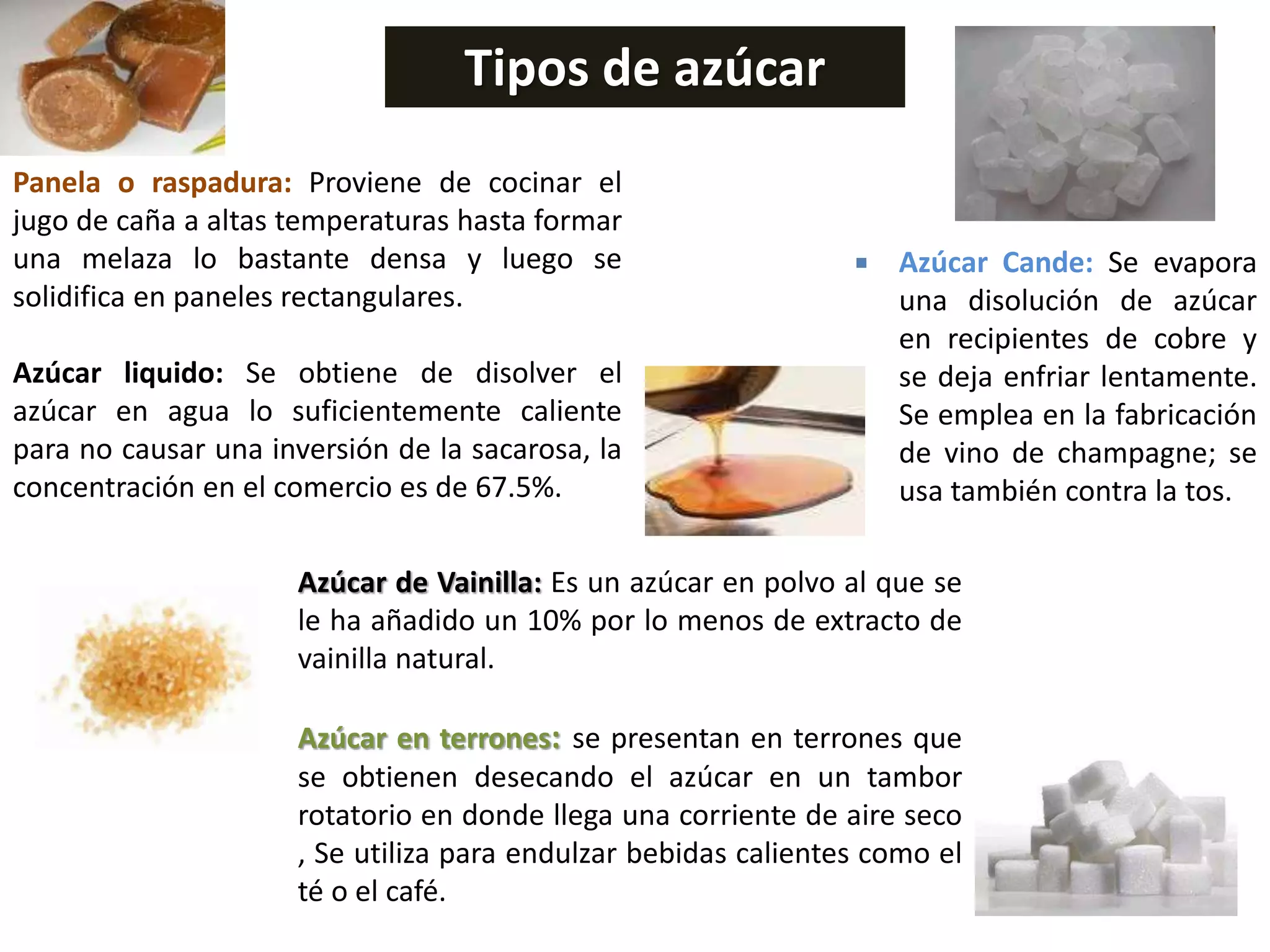 Proceso de elaboración del Azúcar | PPTX