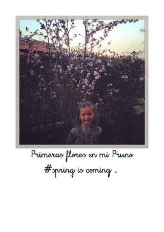 Primeras flores en mi Pruno
#spring is coming .
 
