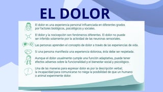 EL DOLOR
 