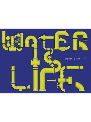 El agua es vida. Water is life. Exposición carteles gráficos. CDAMA. Zaragoza (Spain)