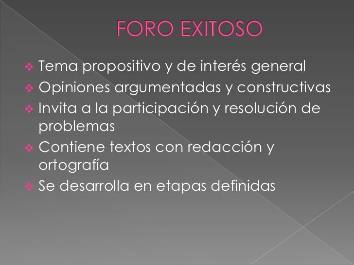 Exposición el foro