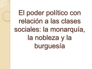 Según Parsons, el concepto de "poder se usa para referirse a la capacidad de una persona o grupo, para imponer de forma recurrente su voluntad sobre otros".