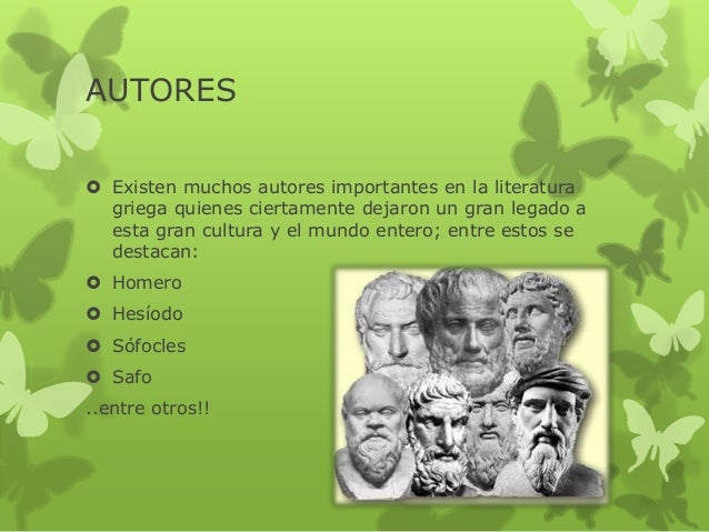 LITERATURA GRIEGA