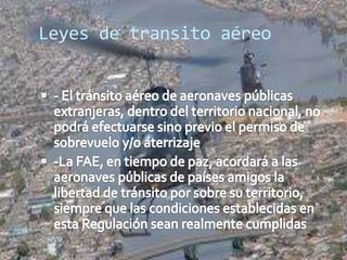 Leyes de transito aéreo
 