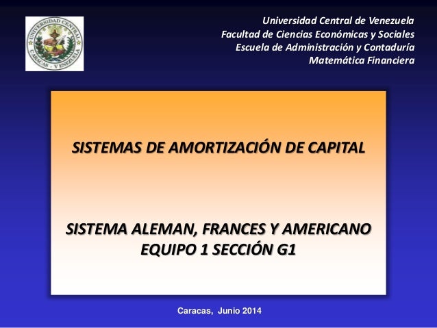 Tipos de amortizacion