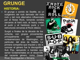 Exposición música rock | PPTX